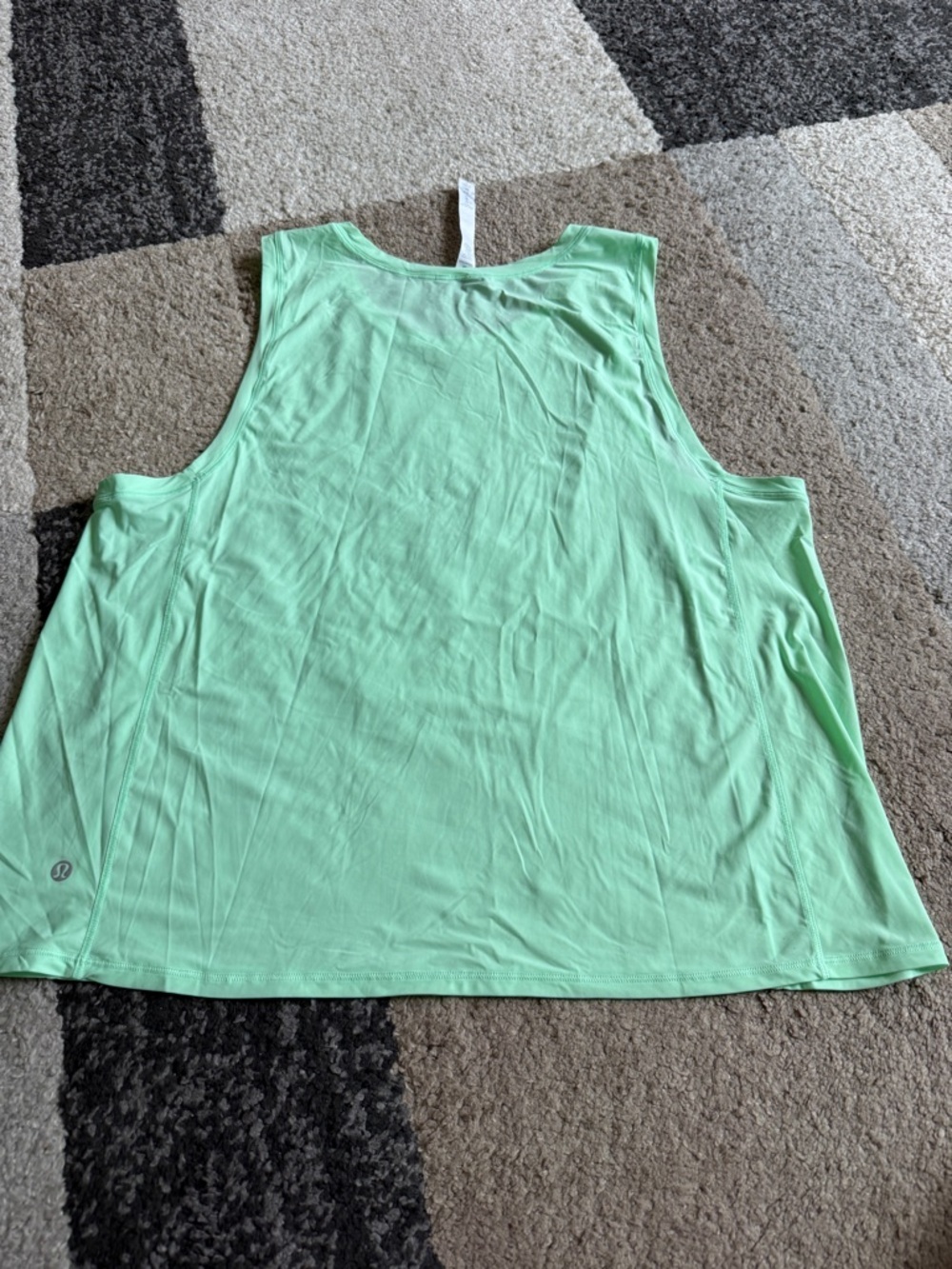 lululemon athletica Mint Green Sleeveless Workout Tank - Picture 2 of 4